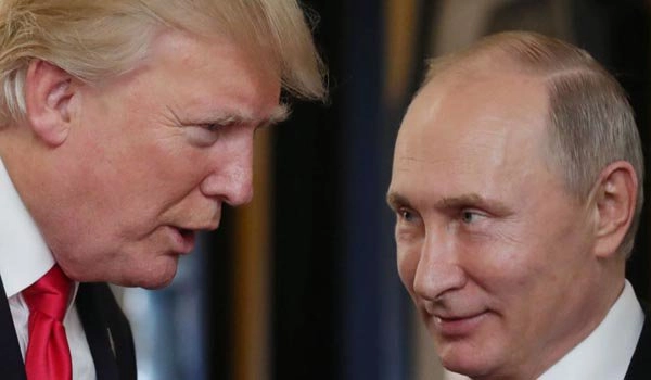 Russia election: Trump congratulates Putin over victory