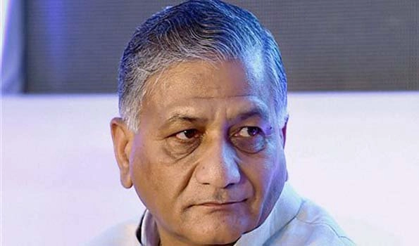 VK Singh leaves for Iraq to bring mortal remains of 39 Indians