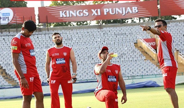 Kings XI Punjab Practice Match open to the Public