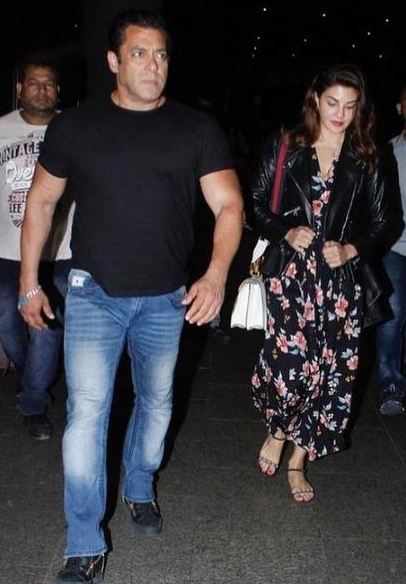 Race 3 pair Salman Khan and Jacqueline Fernandez spotted together!