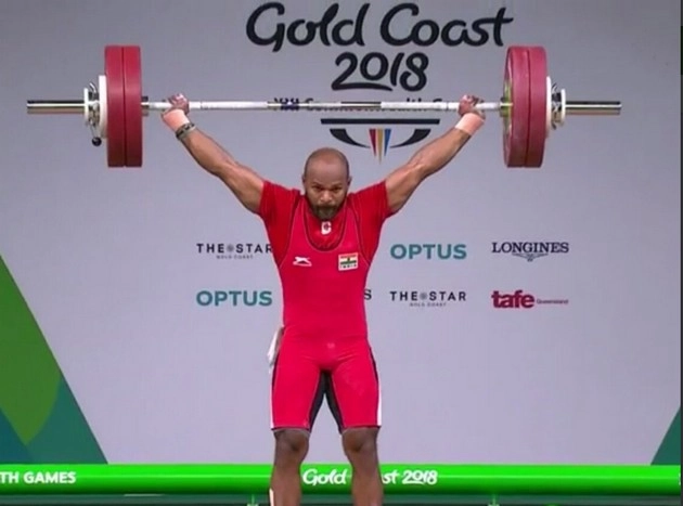 Sathish Kumar bags gold medal in 77 kg weightlifting