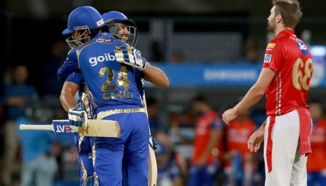 IPL 2018: Kings XI Punjab defeated by Mumbai Indians in Indore again