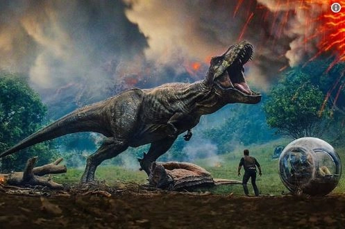 Kingdom of Jurassic world shakes from day 1 at box office