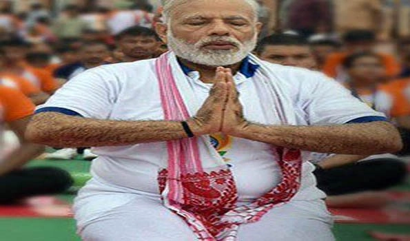 PM leads nation in celebrating International Yoga Day