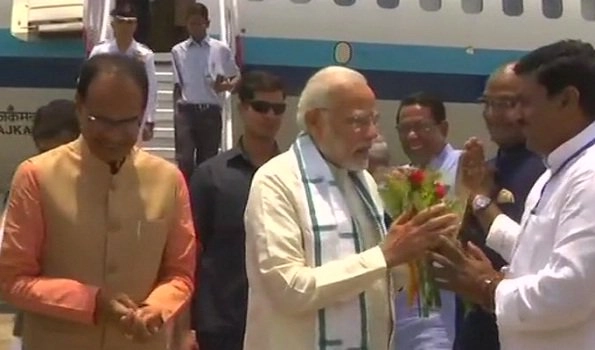 PM Narendra Modi in Madhya Pradesh today