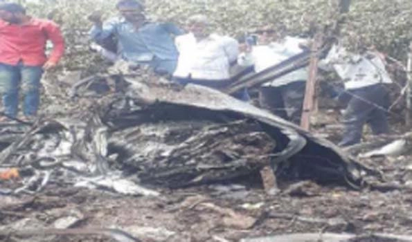 Under-production Sukhoi crashes in Nashik, pilots safe
