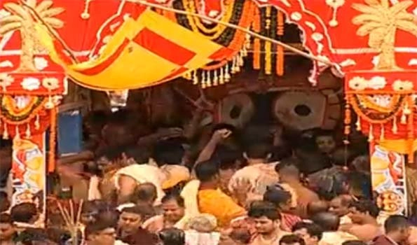 Nine-day sojourn of Lord Jagannath and his siblings  begins