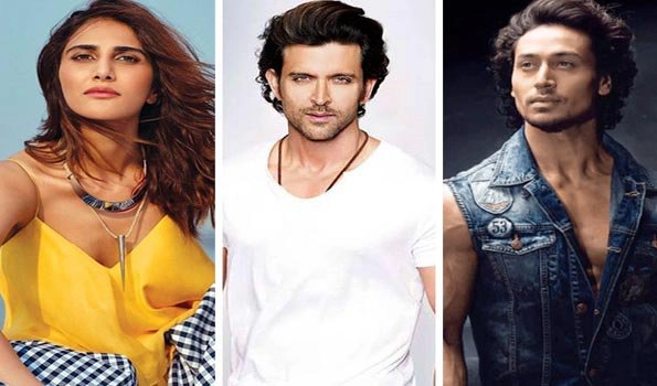 Who is the third hero other than Hrithik and Tiger in action thriller?