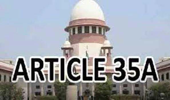 Article 35A: SC adjourns hearing till Aug 27
