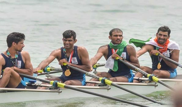 Indian rowers won Gold and two bronze medals