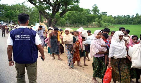 Rohingya exodus began on this date last year