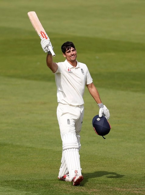 Cook bows out with century as England close on victory