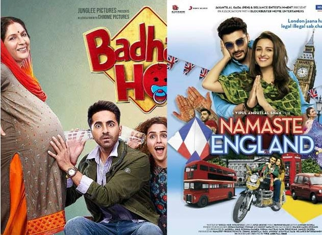 Badhaai ho and Namaste England's release date preponed