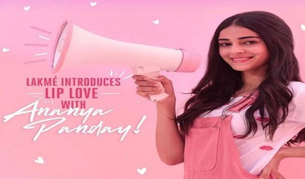 Lakme India signs Ananya Pandey as their brand endorser