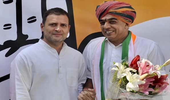 Jaswant Singh's son and Raj BJP MLA Manvendra joins Congress