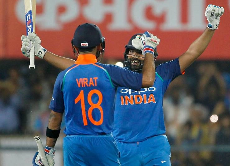 Guwahati ODI: Virat, Rohit hit tons as India easily surpasses West Indies’ total of 322