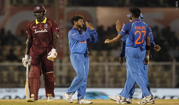 WI bundled out for 153 to give India comprehensive win of 224 runs