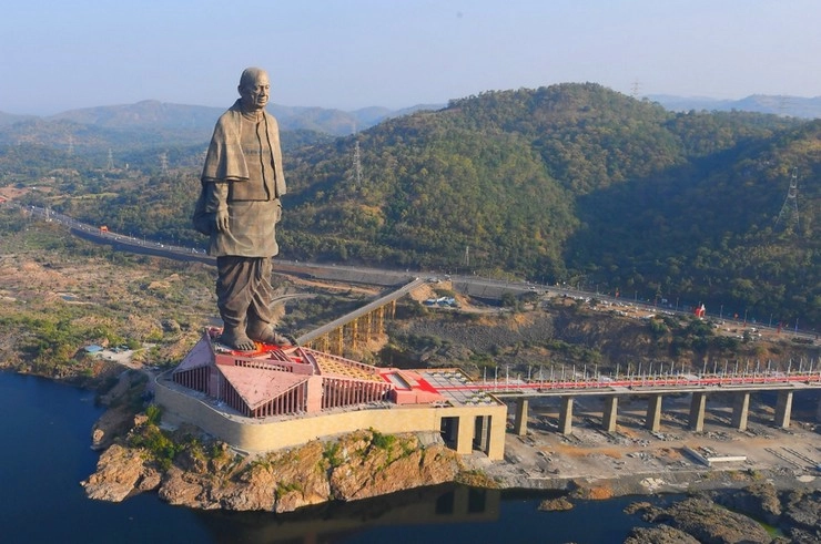 PM unveils 182-metre tall Statue of Unity in honour of Sardar Patel