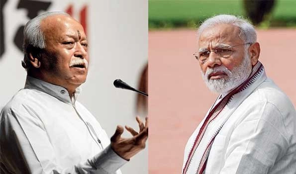 RSS chief arrives in Varanasi; Temple city gears up for PM Modi’s visit
