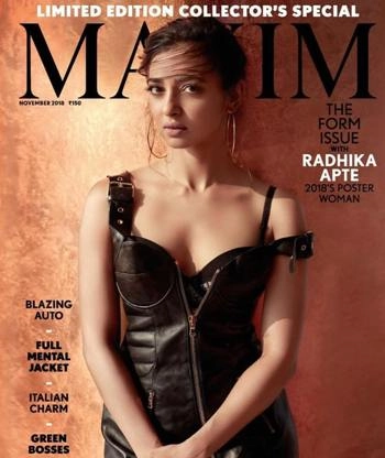Radhika Apte looks blazing hot on Maxim cover