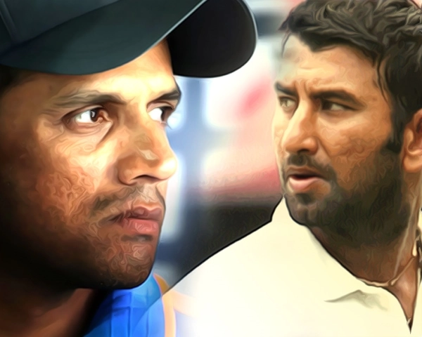 Stop Comparison: Pujara is not half the Dravid in overseas tests
