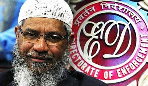 ED attaches properties worth Rs 16.40 Cr in Zakir Naik case