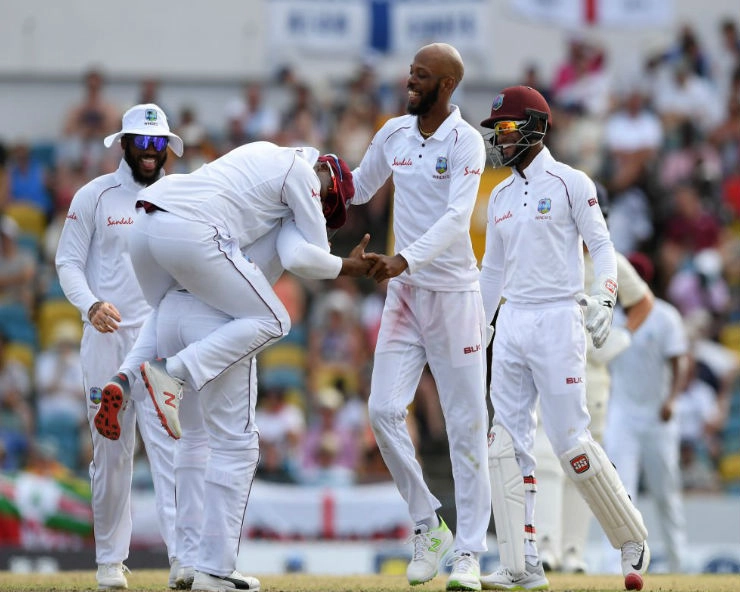 Barbados Test: West Indies crushes England by 381 runs, Roston Chase bags 8 wickets