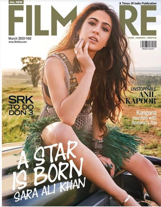 A Star is born! Sara Ali Khan dazzles on her first ever magazine cover