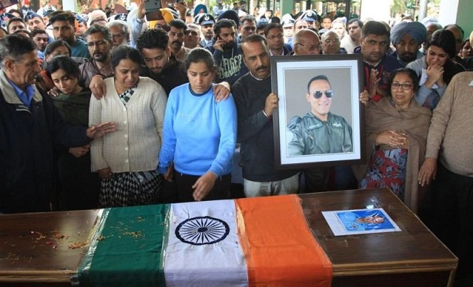 Sq Leader Siddharth Vashisht cremated with full military honours