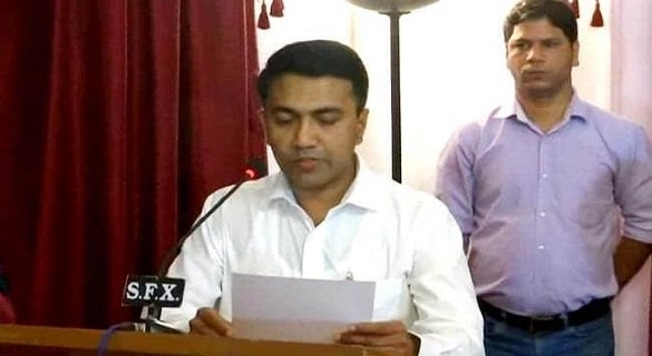 Dr Pramod Sawant sworn-in as Goa CM, 11 ministers also take oath