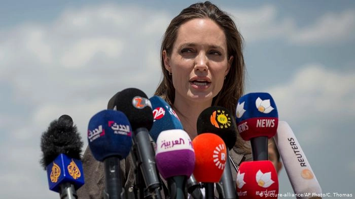 Angelina Jolie and Germany's Maas demand action on sexual violence