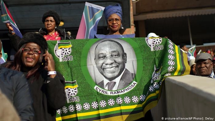 South Africa swears in Cyril Ramaphosa as president