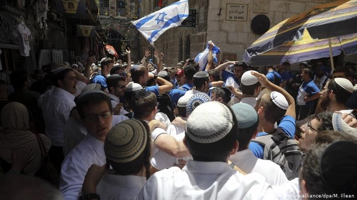 Israeli nationalists celebrate Jerusalem Day