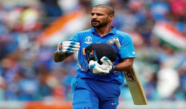 Shikhar Dhawan ruled out of ICC World Cup 19
