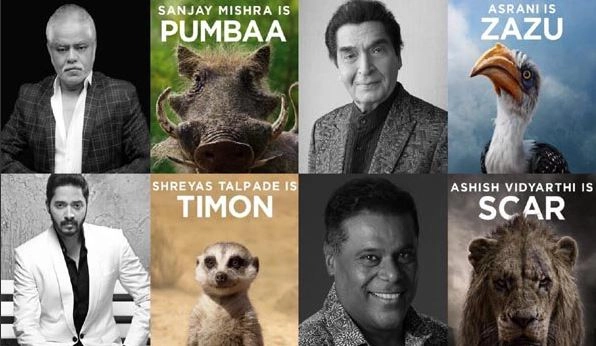 Except SRK & sons,These B town celebs will give voice in 'The Lion King