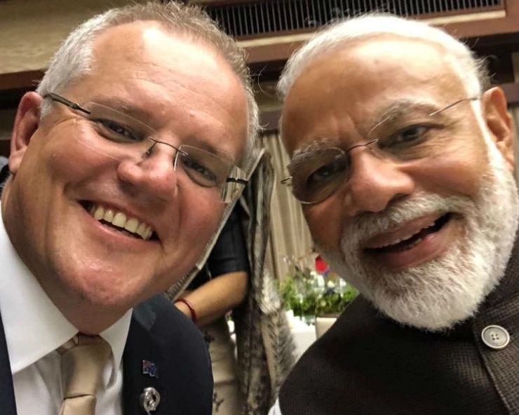 Australian PM takes selfie with PM Modi, says kithana acha he Modi