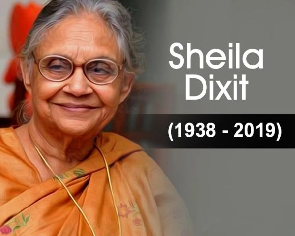 Sheila Dikshit cremated with full state honours