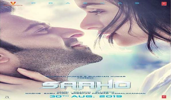 The new poster of 'Saaho' featuring Prabhas, Shraddha released