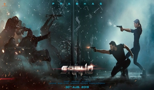 Prabhas shares all-new action-packed poster of 'Saaho'