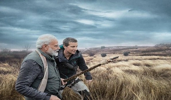PM Modi to feature in Discovery's 'Man Vs Wild' with adventurer Bear Grylls