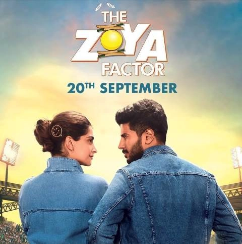 The first look of sonam and Dulquer starrer 'The Zoya Factor' released