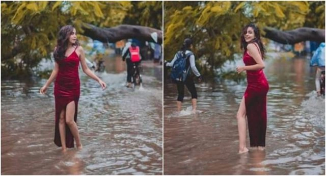 NIFT student Aditi Singh's Post-flood photoshoot is catching eyeballs (video)