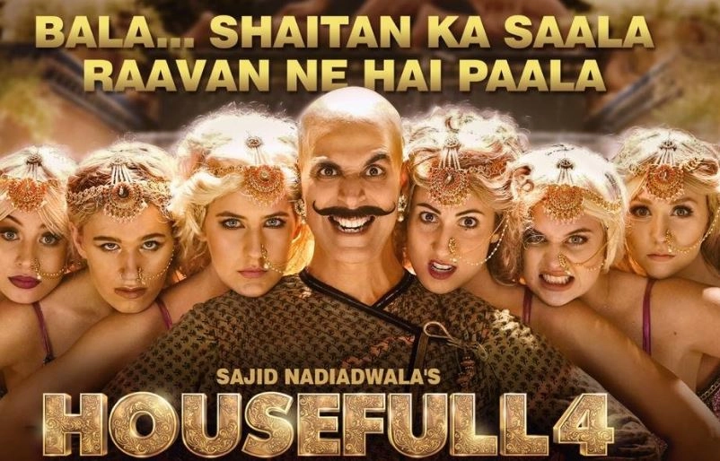 Makers of Housefull 4 released the latest poster, ahead of the song release 'Shaitan Ka Saala' coming today