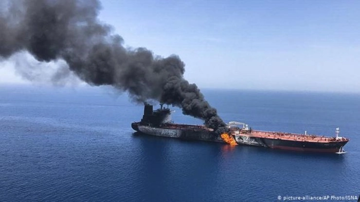 Surge in Oil prices as blasts hit Iran-owned oil tanker near Saudi port city