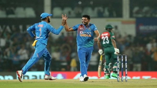 3rd T20I: Chahar's hat-trick power India to series win over Bangladesh