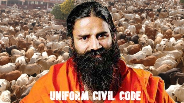 Baba Ramdev bats for UCC and total ban on cow slaughter