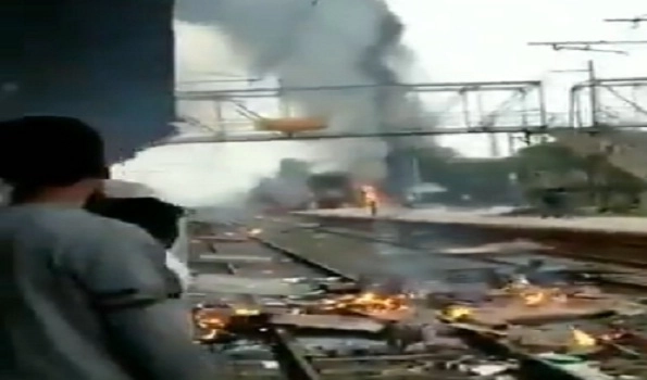 Trains and tracks are the soft targets for Protesters in WBengal (Videos)