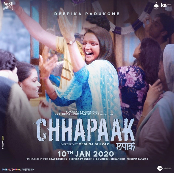 Deepika Padukone flashes the triumphant smile of Malti in new poster of new poster of ‘Chhapaak'