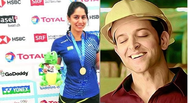This shuttler will love to go on a date with Hrithik Roshan