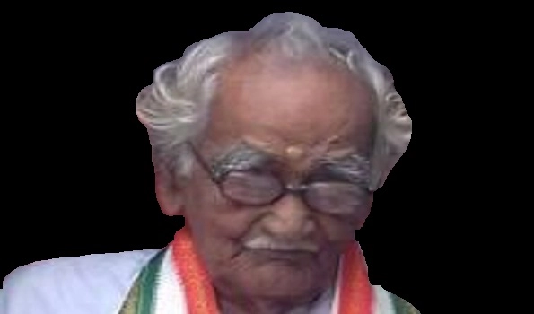 107 yr old Freedom fighter Bhim Chandra Jana expired in Kolkata